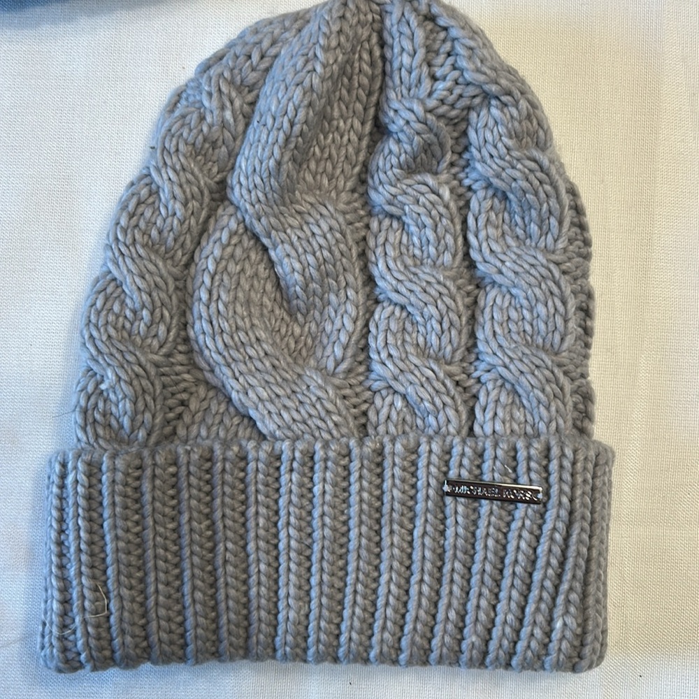 Michael Kors And Maurices Black and White Knit Hats Set - Picture 3 of 9